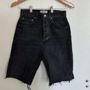 Agolde 90s Short in Hitch (Black)